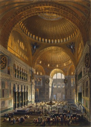 [img] Interior Hagia Sophia