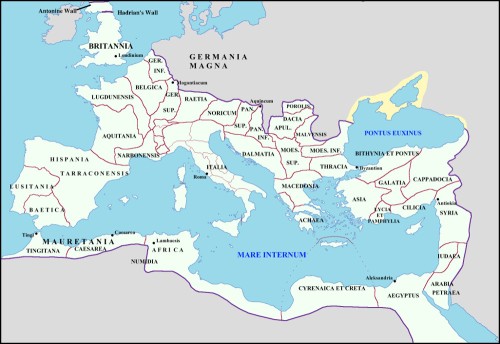 [img] Roman Map around time of Antoninus